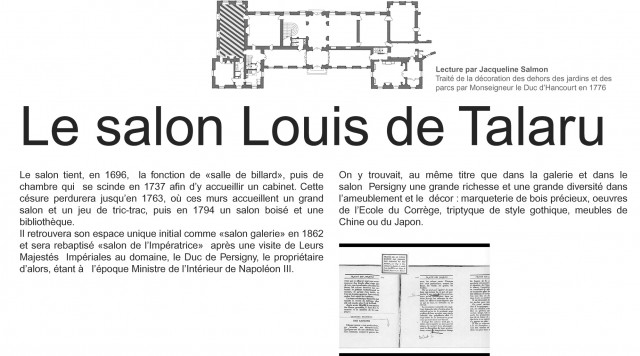 I Le salon Louis de Talaru 1