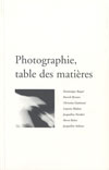 Photographie, table des matières