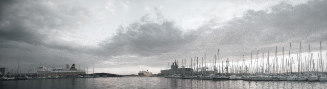 cartes des vents, Hôtel des Arts, Toulon, 2016 - 01013